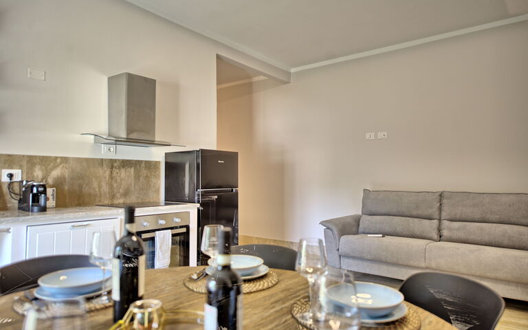 Accommodation Borgo Ariano 19: Dining Room, Kitchen, Living Room