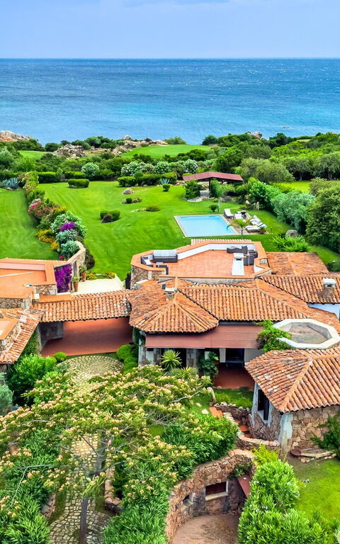 Villa Silenis: Building Exterior, Garden, Outdoor, Pool, Scenic View