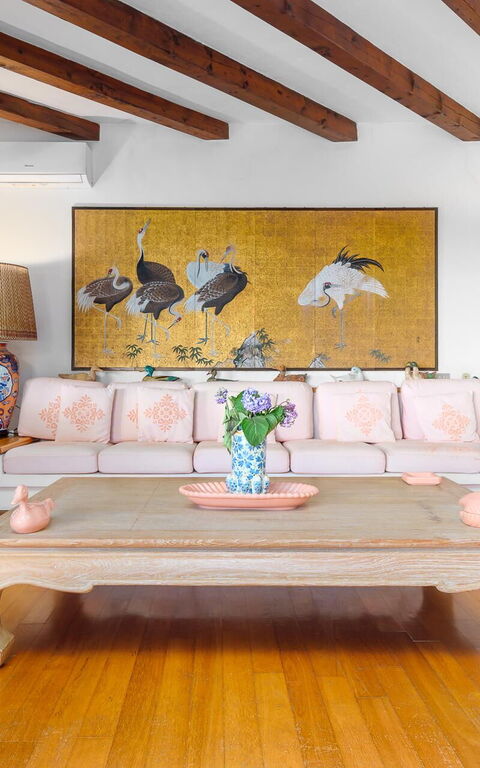 Villa Silenis: Living Room