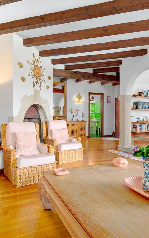 Villa Silenis: Living Room