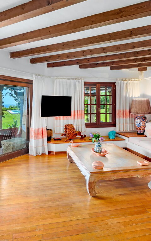 Villa Silenis: Living Room