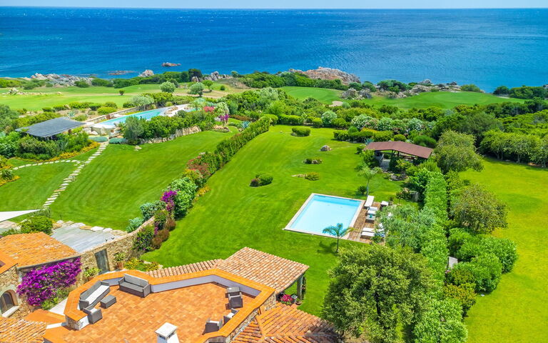 Villa Silenis: Building Exterior, Garden, Outdoor, Pool, Scenic View