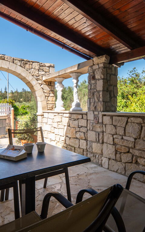 Villa Nikolas: Balcony / Terrace / Patio, Building Exterior, Outdoor