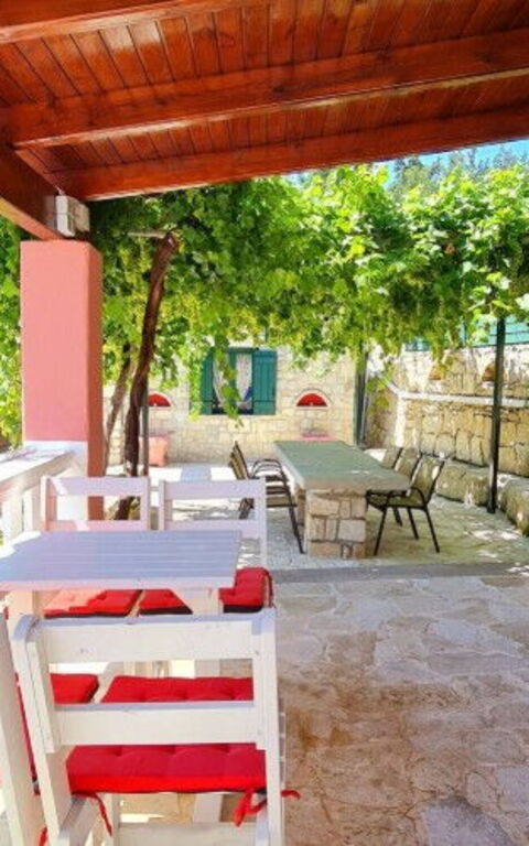 Villa Nikolas: Balcony / Terrace / Patio, Building Exterior