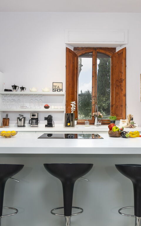Villa Silvia: Kitchen