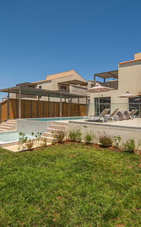 Villa Zen Chrysi: Building Exterior, Garden, Outdoor, Pool