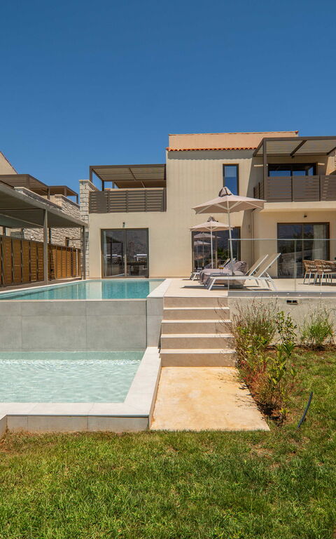 Villa Zen Chrysi: Building Exterior, Garden, Outdoor, Pool