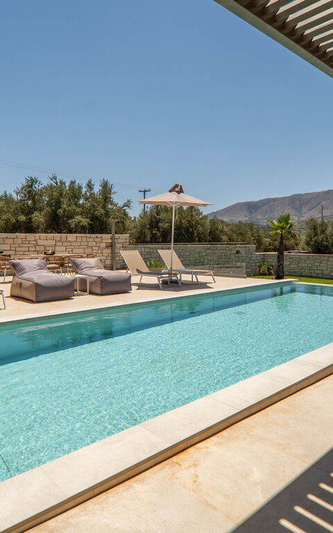 Villa Zen Chrysi: Building Exterior, Outdoor, Pool