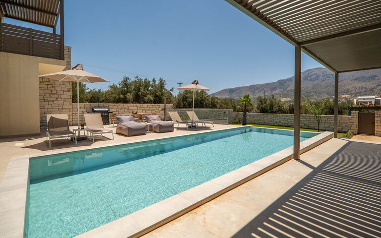 Villa Zen Chrysi: Building Exterior, Outdoor, Pool