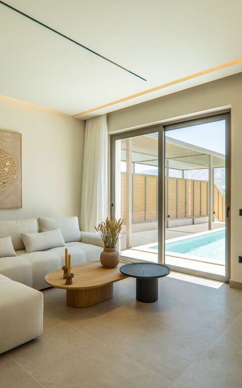 Villa Zen Aphrodite: Living Room