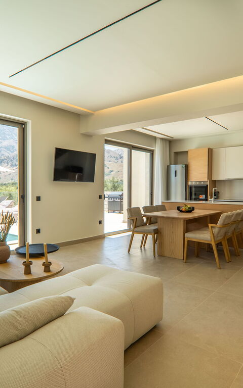 Villa Zen Aphrodite: Living Room