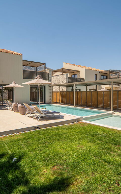 Villa Zen Hephaistos: Building Exterior, Garden, Outdoor, Pool