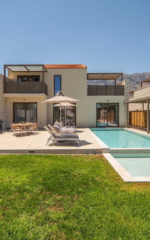 Villa Zen Hephaistos: Building Exterior, Garden, Outdoor, Pool