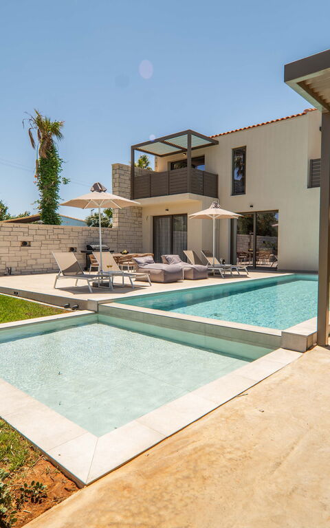 Villa Zen Hephaistos: Building Exterior, Garden, Outdoor, Pool