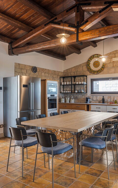 Corte Antigua: Dining Room, Living Room