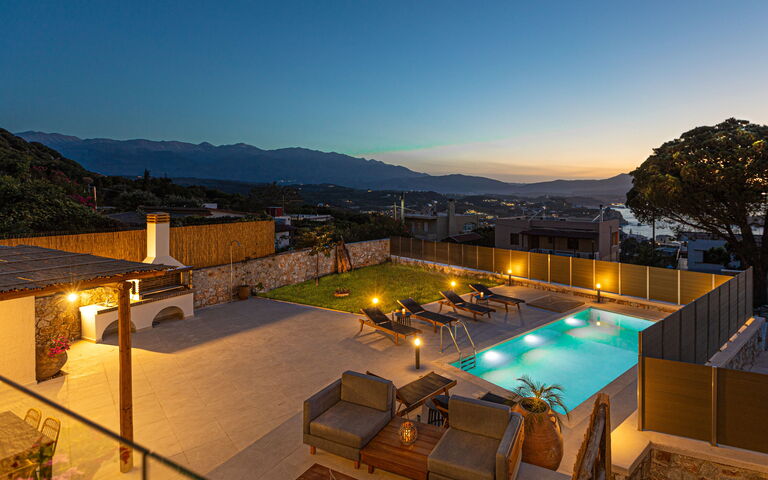 Villa Platon: Balcony / Terrace / Patio, Building Exterior, Outdoor, Pool