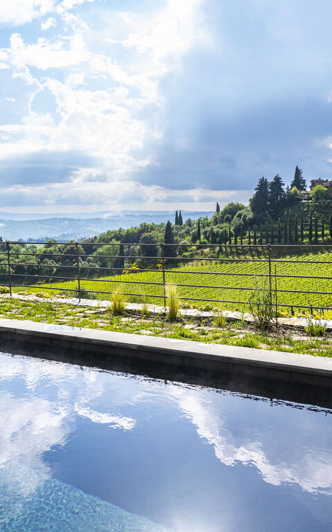 Villa Tenuta Casenuove: Building Exterior, Garden, Outdoor, Pool, Scenic View