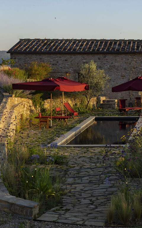 Villa Tenuta Casenuove: Building Exterior, Garden, Outdoor, Pool