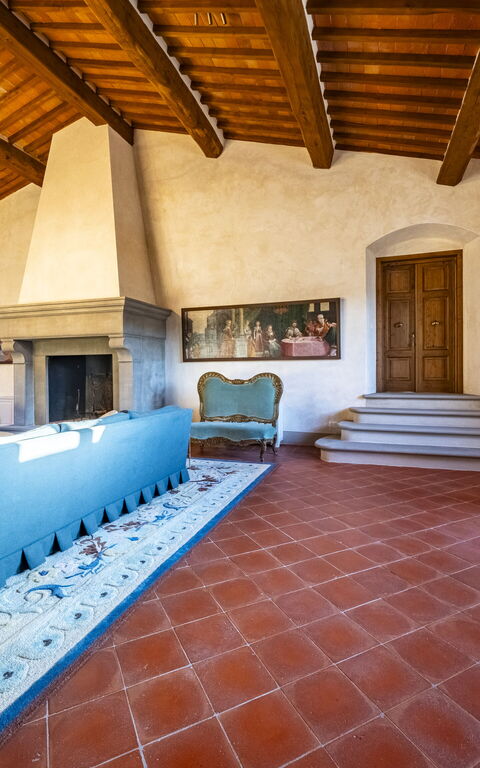 Villa Tenuta Casenuove: Living Room