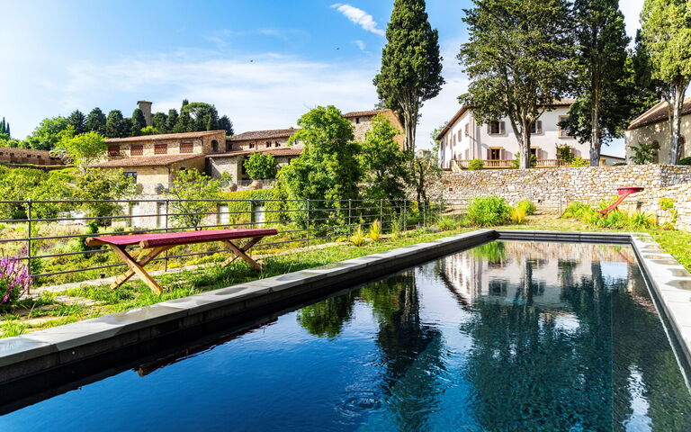 Villa Tenuta Casenuove: Building Exterior, Garden, Outdoor, Pool