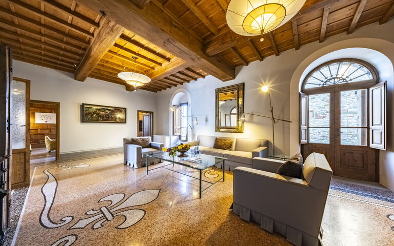 Villa Tenuta Casenuove: Living Room