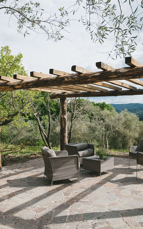Podere Lupinati: Balcony / Terrace / Patio, Building Exterior, Outdoor