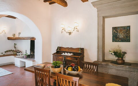 Accommodation Torre: Dining Room