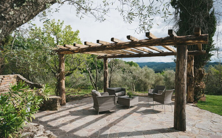Podere Lupinati: Balcony / Terrace / Patio, Building Exterior, Outdoor