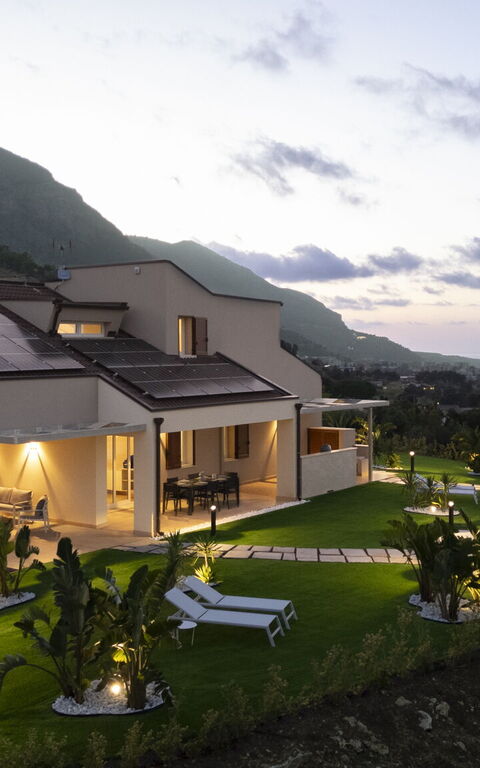 Villa Aversa: Building Exterior, Garden, Outdoor, Scenic View