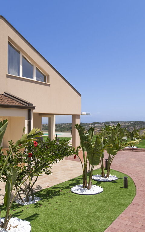 Villa Aversa: Building Exterior, Garden, Outdoor, Scenic View