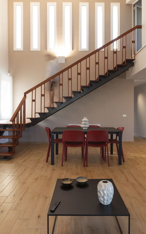 Villa Aversa: Dining Room, Living Room