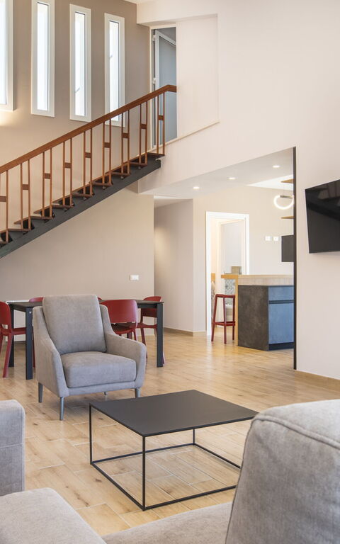 Villa Aversa: Dining Room, Living Room