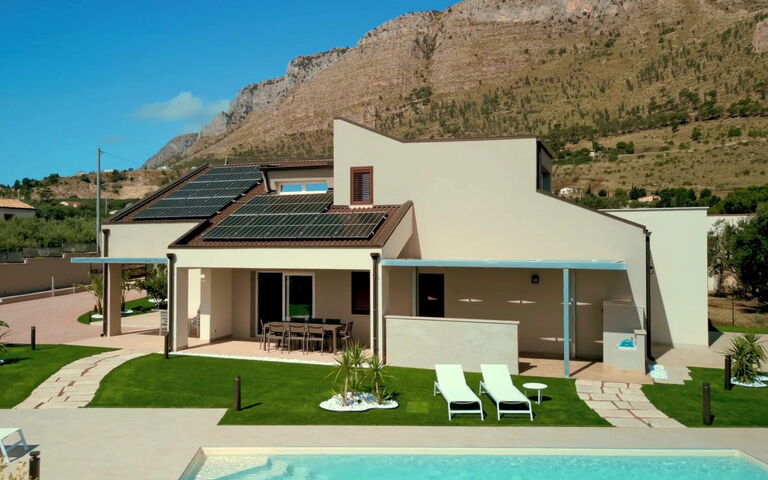Villa Aversa: Building Exterior, Garden, Outdoor, Pool, Scenic View