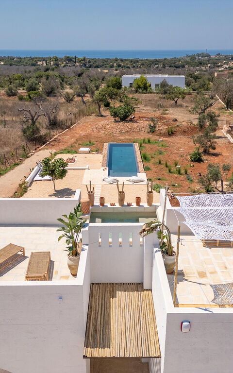 Villa Perla Del Sud: Balcony / Terrace / Patio, Building Exterior, Outdoor, Scenic View