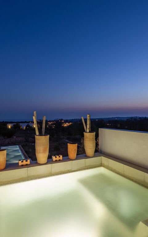 Villa Perla Del Sud: Building Exterior, Hot Tub, Outdoor, Scenic View