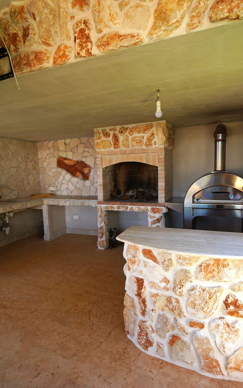 Trullo Samanta: Balcony / Terrace / Patio, Garden, Kitchen, Outdoor