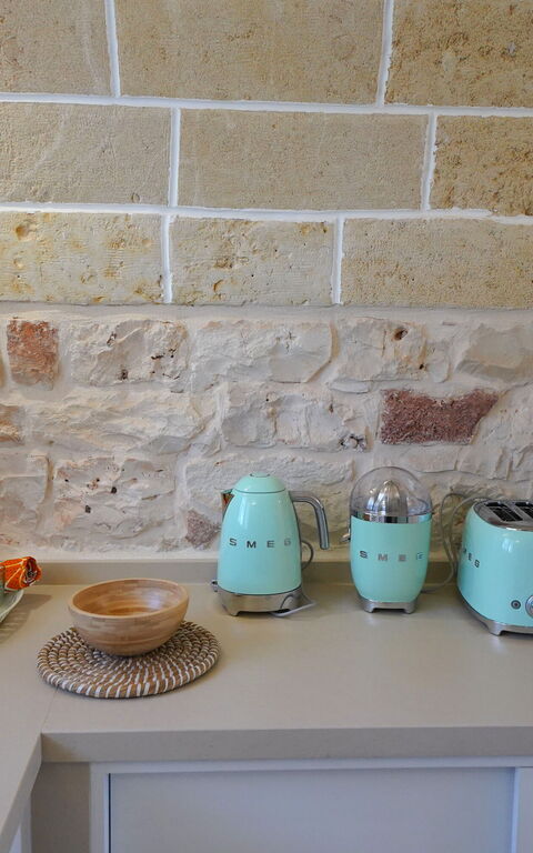 Trullo Samanta: Kitchen