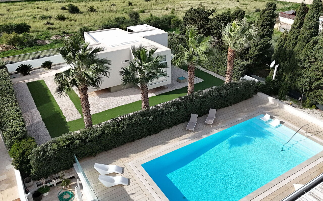 Villa Pizzolungo: Garden, Outdoor, Pool, Scenic View
