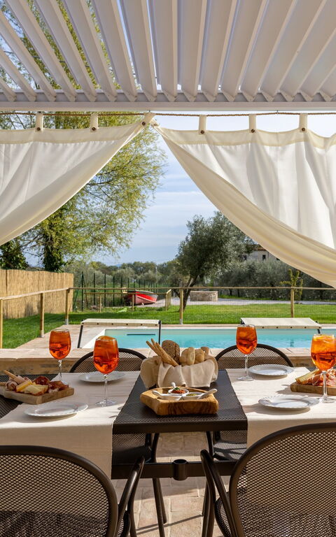 Villa Anna: Balcony / Terrace / Patio, Garden, Outdoor, Pool