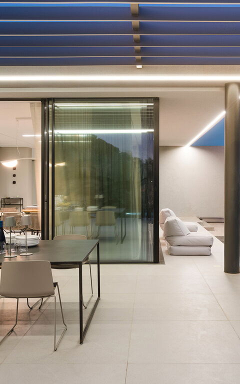 Villa Calypso: Balcony / Terrace / Patio, Building Exterior, Outdoor, Pool, Scenic View