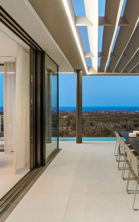 Villa Calypso: Balcony / Terrace / Patio, Building Exterior, Outdoor, Scenic View