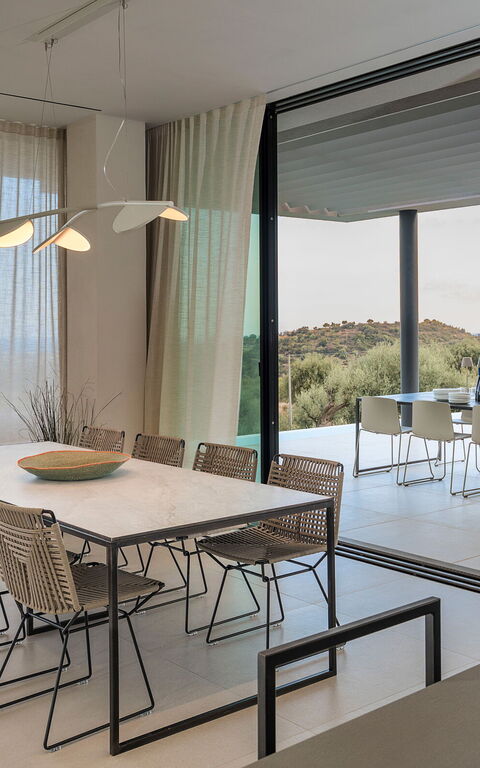 Villa Calypso: Dining Room, Living Room, Scenic View
