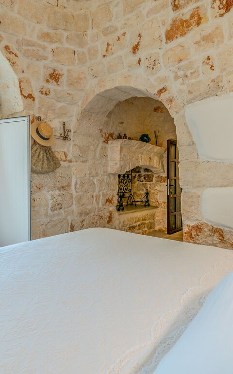 Trulli di Luccio: Bedroom