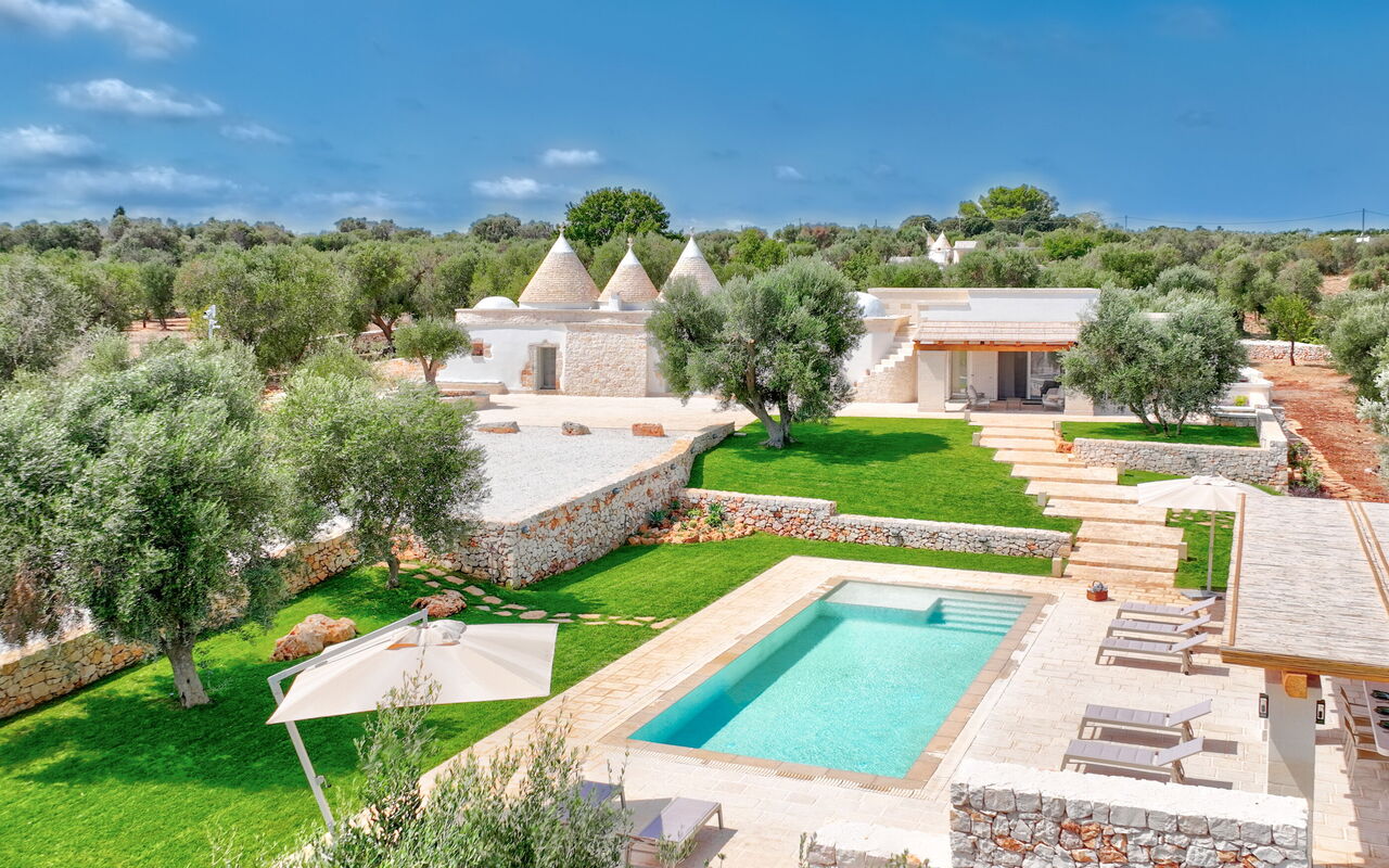 Trulli di Luccio: Building Exterior, Outdoor, Pool