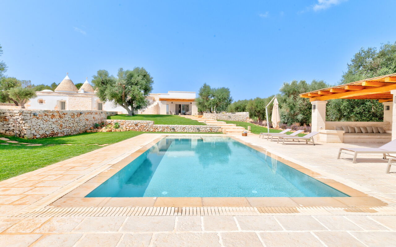 Trulli di Luccio: Building Exterior, Outdoor, Pool