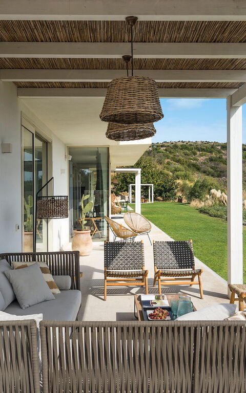 Villa Petite Afrique: Balcony / Terrace / Patio, Building Exterior, Garden, Outdoor