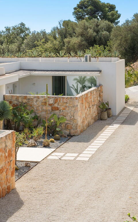 Villa Petite Afrique: Main Entrance