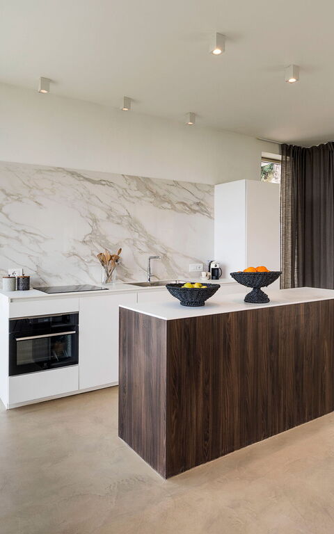 Villa Petite Afrique: Dining Room, Kitchen