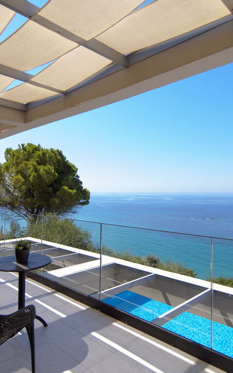 Villa Alkyoni: Balcony / Terrace / Patio, Building Exterior, Outdoor, Pool, Scenic View