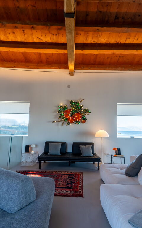 Punta Marina Luxury House: Living Room